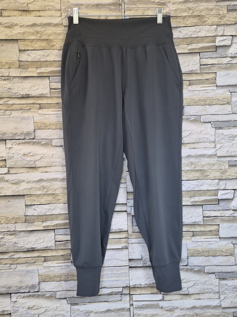 Athleta Venice Jogger Women's SP Gray Athleisure Lounge Travel Stretch Pants
